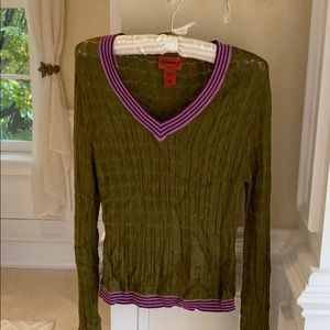 Missoni For Target green sweater